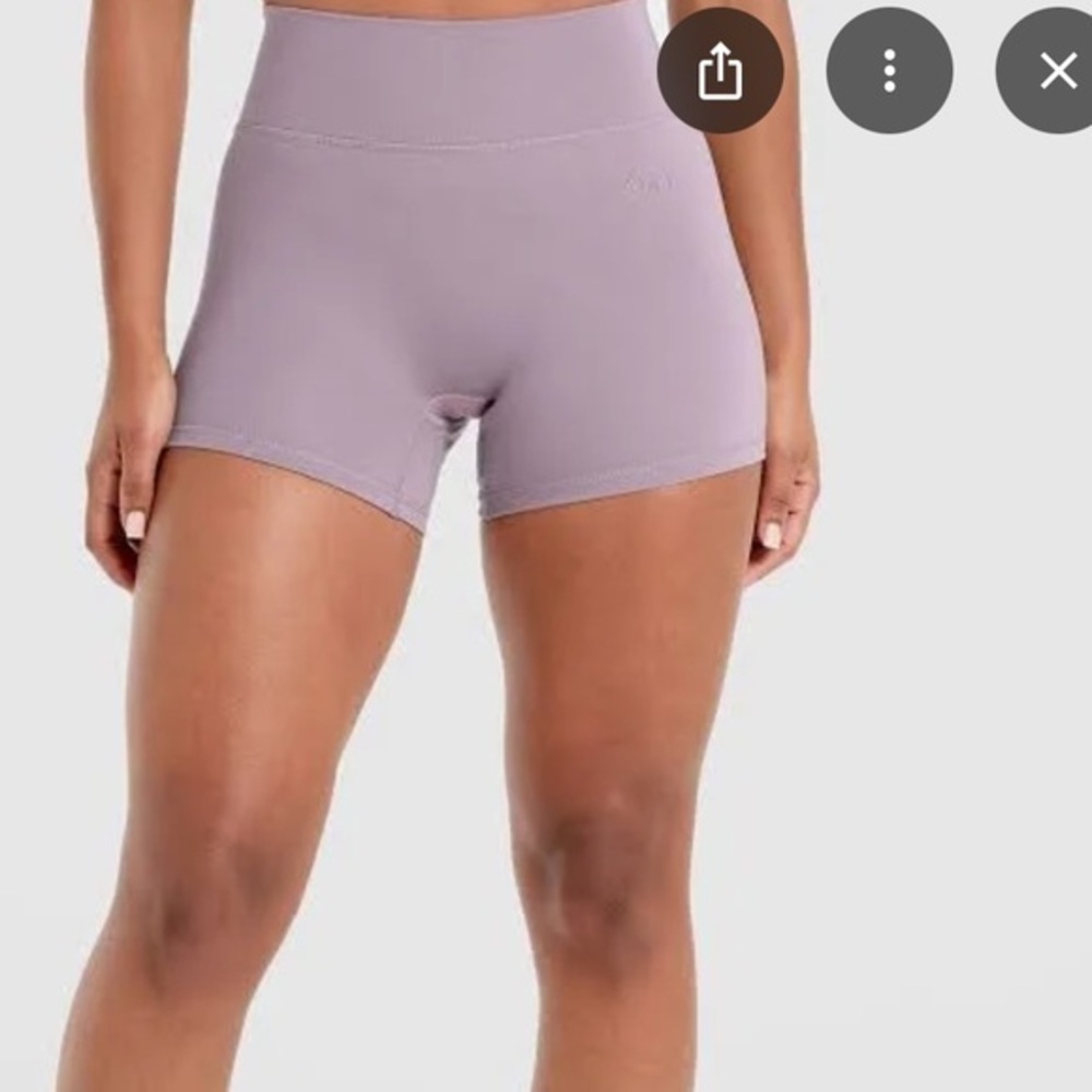 AYBL Staple Shorts Size S Color Lilac